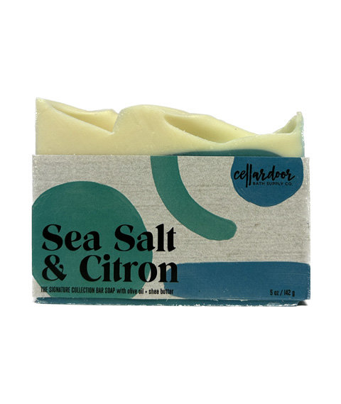 Cellar Door Bath Supply-Sea Salt & Citron Bar Soap Mydło w Kostce 142g