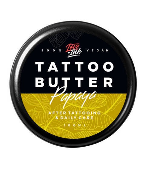 LoveInk-Tattoo Butter Masło do Pielęgnacji Tatuażu Papaya 100 ml
