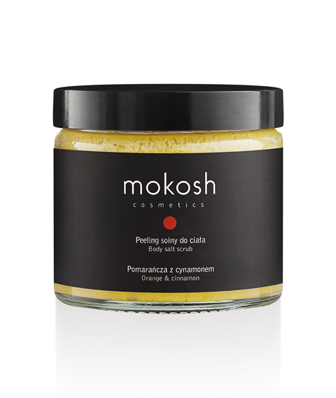 MOKOSH Cosmetics-Peeling Solny do Ciała Pomarańcza z Cynamonem 300g