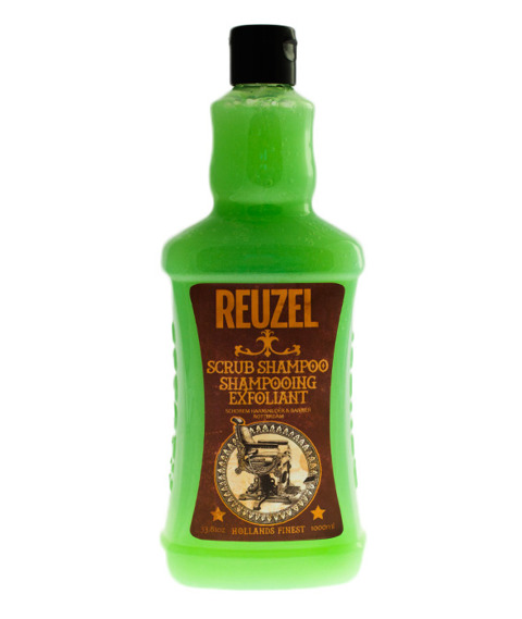 Reuzel-Scrub Shampoo Oczyszczający Szampon do Włosów XL 1L.