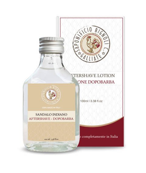 Saponificio Bignoli Carlo-Aftershave Lotion Sandalo Indiano Woda po Goleniu 100 ml